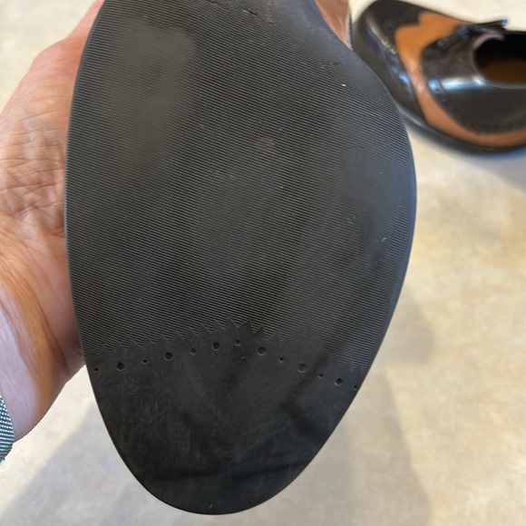 Nine West chunky heel pumps, size 9.5M - Picture 7 of 8